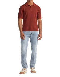RELAXED TEXTURED KNIT POLO