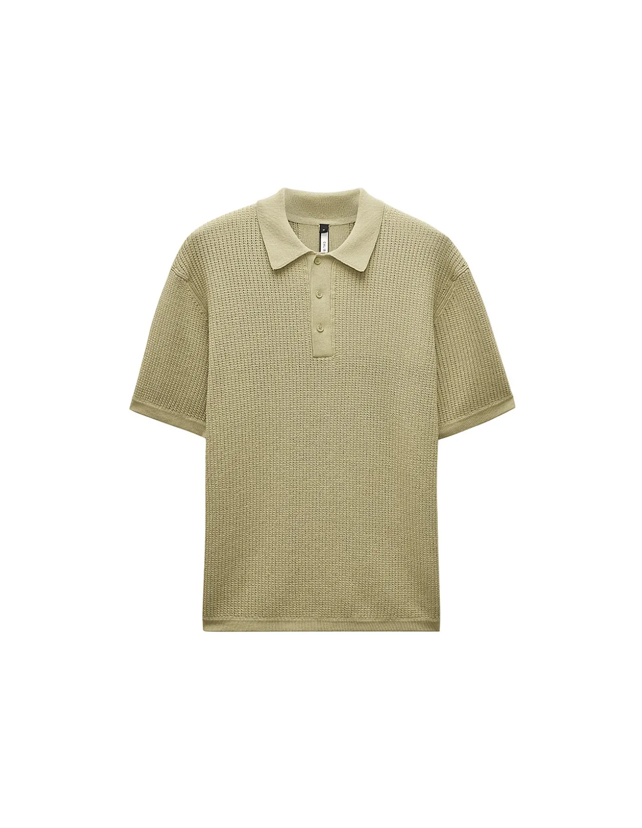 RELAXED TEXTURED KNIT POLO