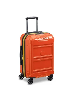 Rempart 55cm Expandable Small Carry-On Suitcase Orange