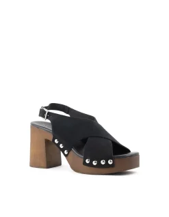 RENNA90 CLOG STYLE CROSSOVER SANDAL