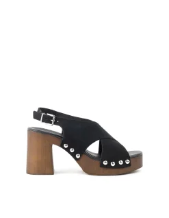 RENNA90 CLOG STYLE CROSSOVER SANDAL