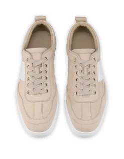 RETERO FLAT NUBUCK GRAINE DS CALF BEIGE SNEAKERS