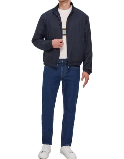 REVERSIBLE BLOUSON BOMBER JACKET