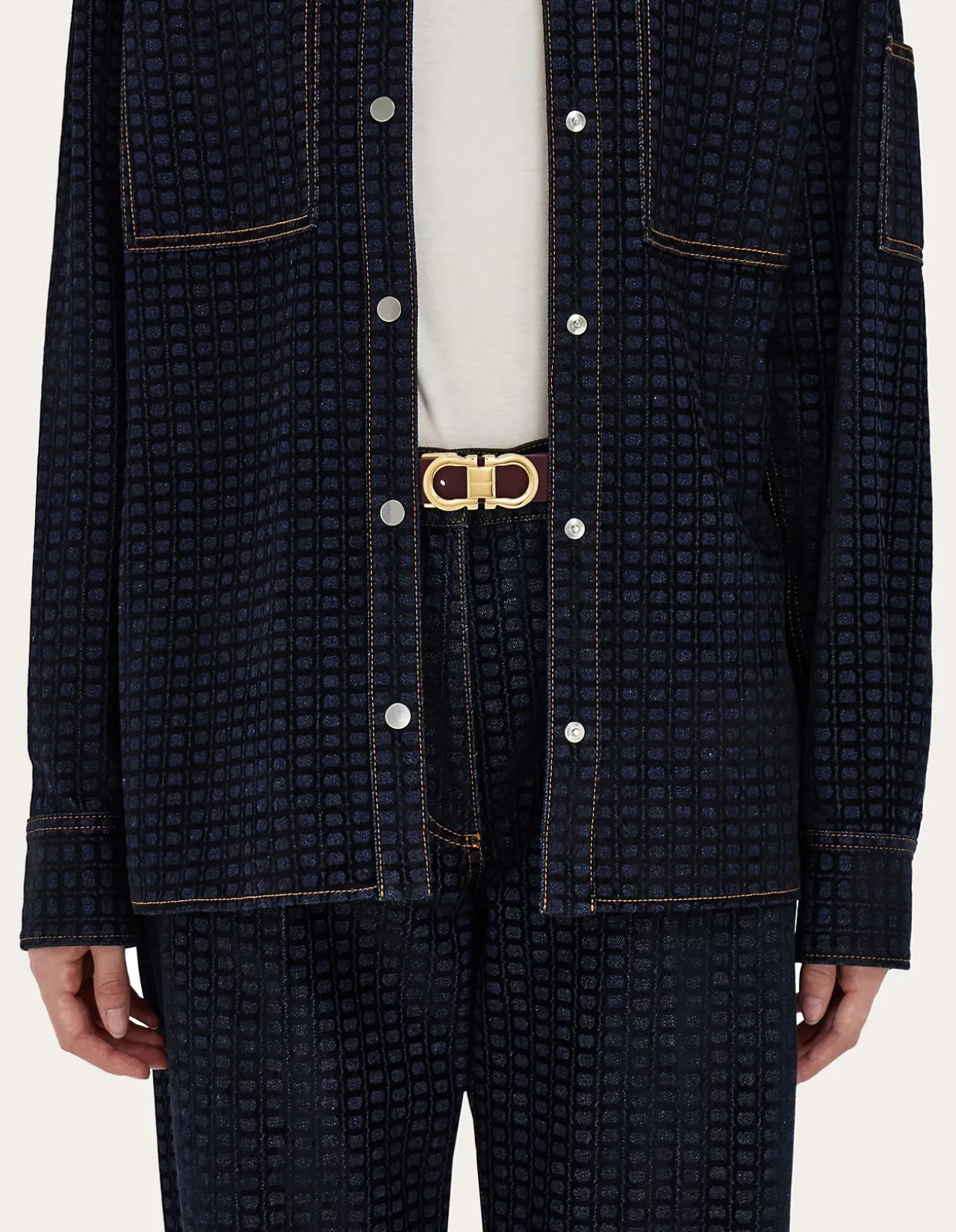 REVERSIBLE AND ADJUSTABLE GANCINI BELT