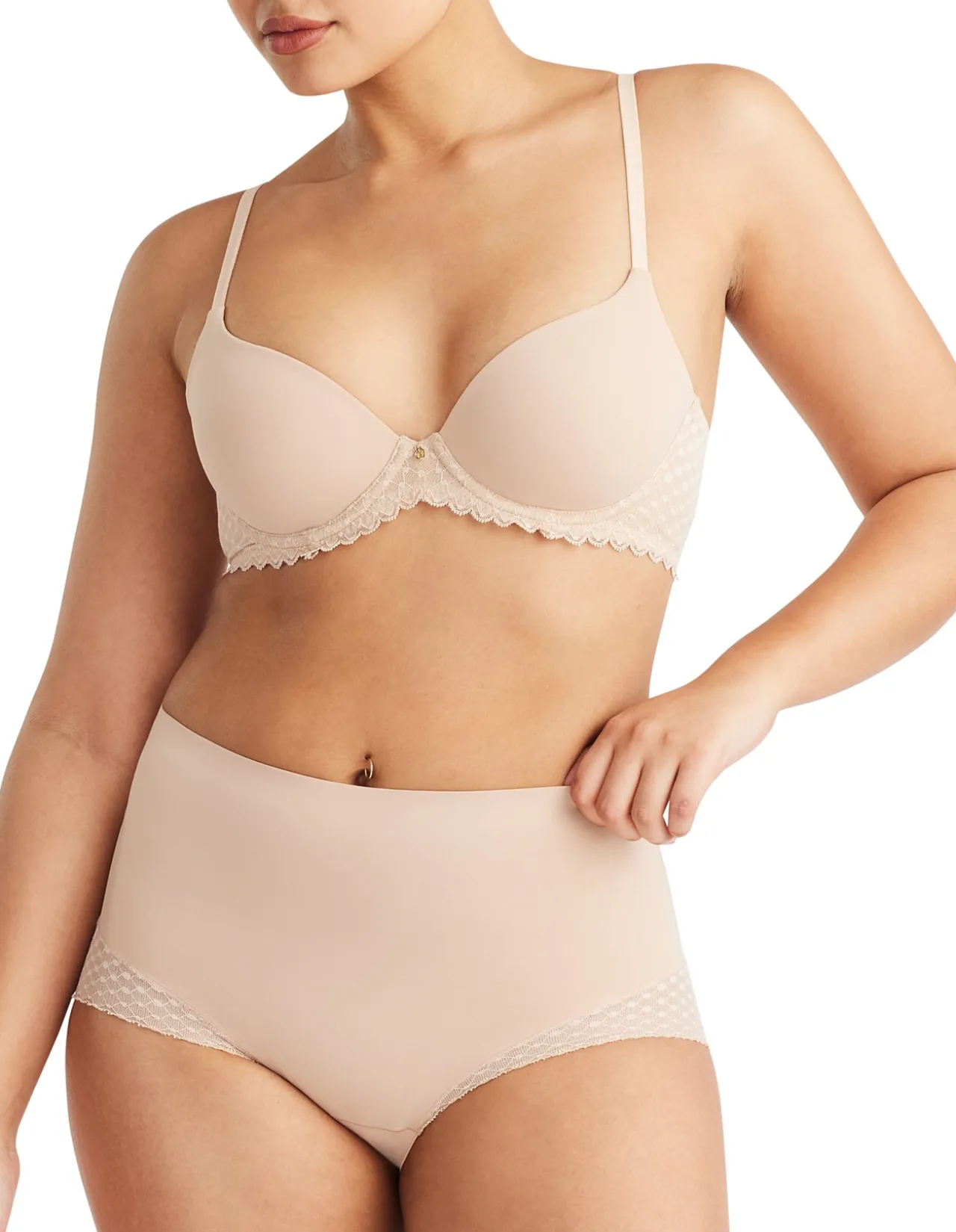 REVIVE LACE WAISTED BRIEF