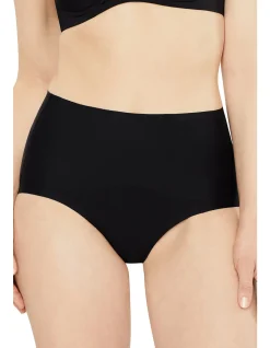 REVIVE SMOOTH WAISTED BRIEF BLACK