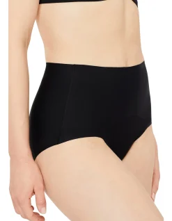 REVIVE SMOOTH WAISTED BRIEF BLACK