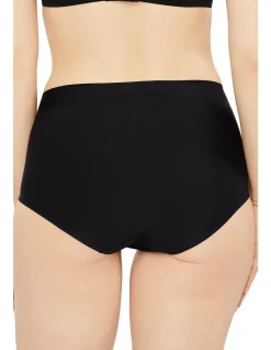 REVIVE SMOOTH WAISTED BRIEF BLACK