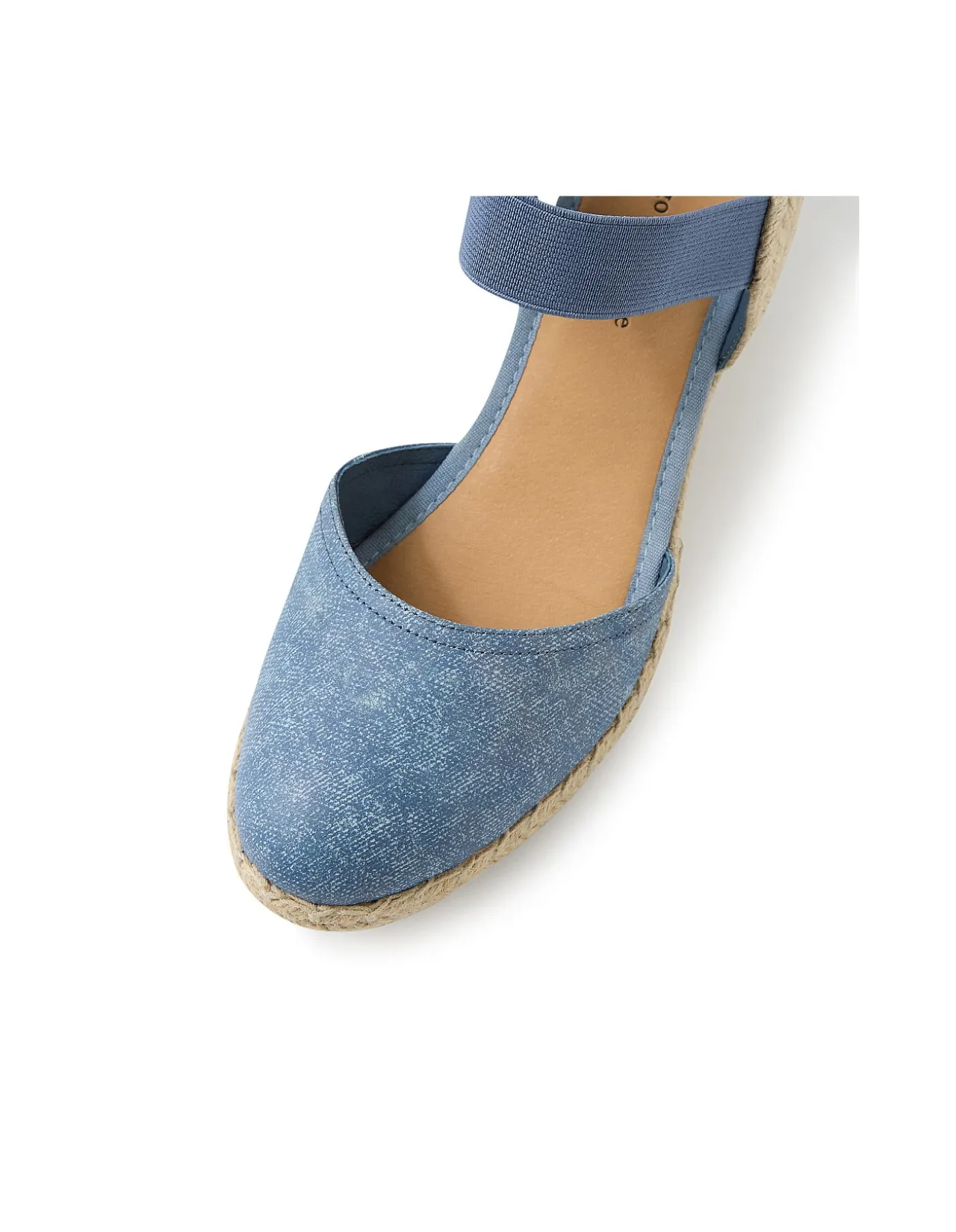 Rhainy Elastic Strap Espadrille Wedges