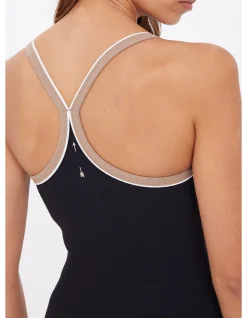 Rhythm Caleb Ribbed T Bar Back Tank Top