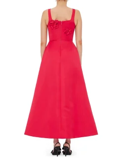 Rianne Floral Applique Maxi Dress