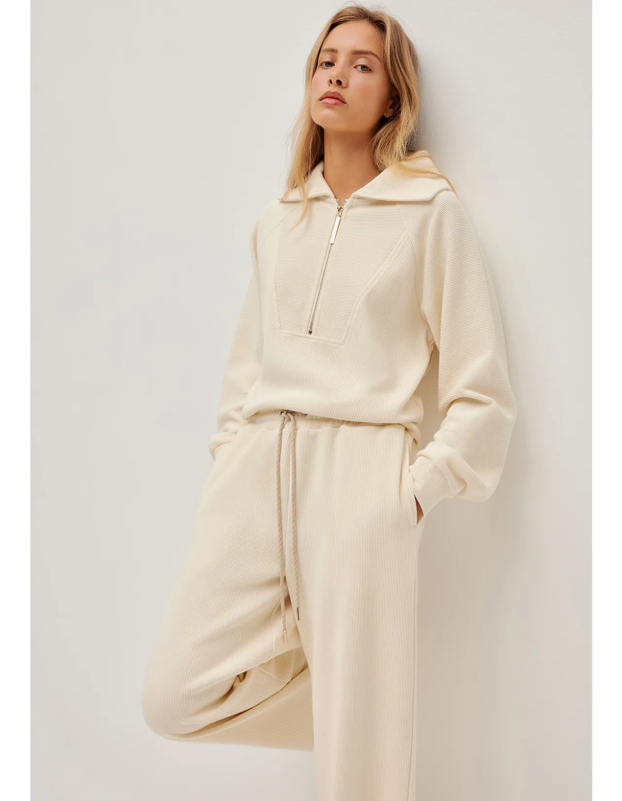 Rib 1/2 Zip Jumper
