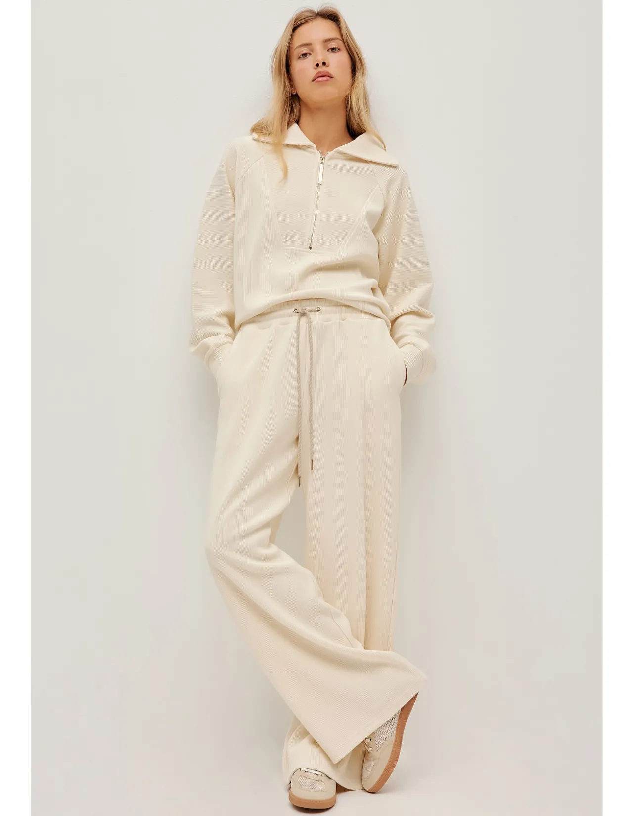 Rib 1/2 Zip Jumper