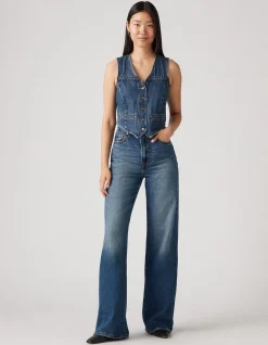 Ribcage Wide Leg Super High Rise Denim Jeans