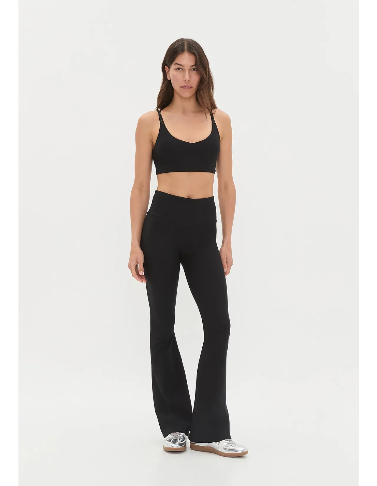 Rib Flared Legging 205
