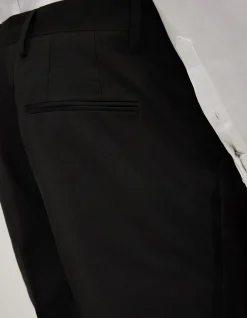 Riley Black Tie Chintz Tuxedo Pant