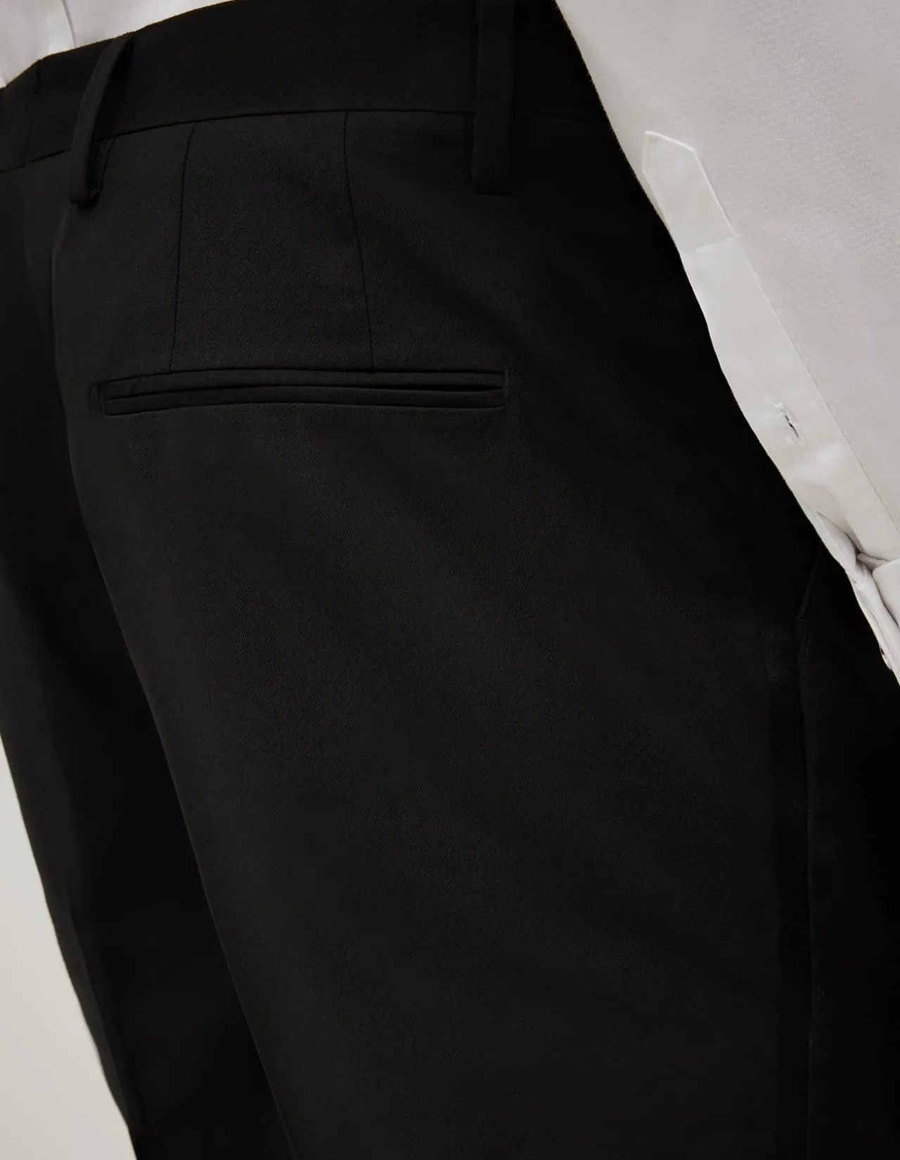 Riley Black Tie Chintz Tuxedo Pant
