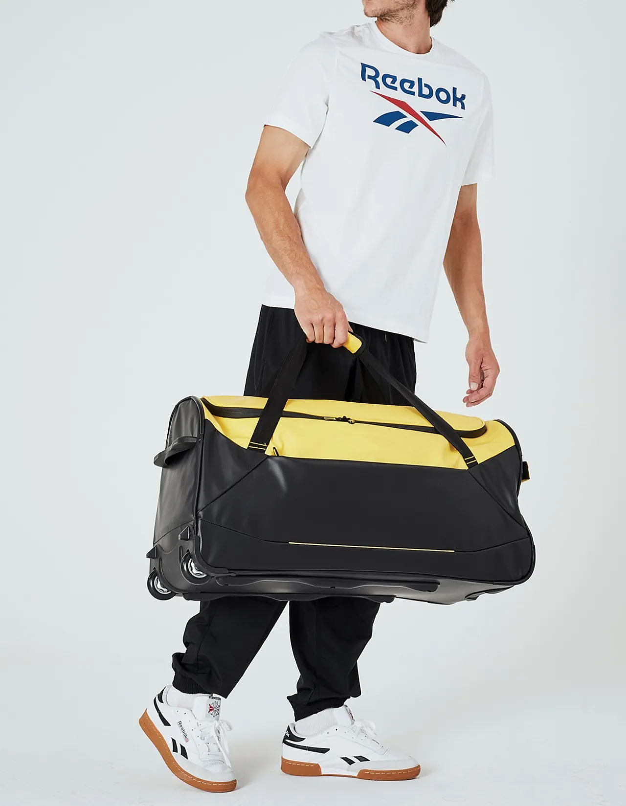 Road Runner 72cm Trolley Duffel Bag Yellow