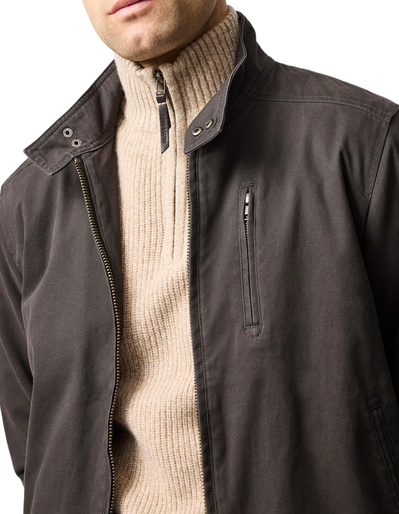 ROBBIES ROAD KNIT - FLAX