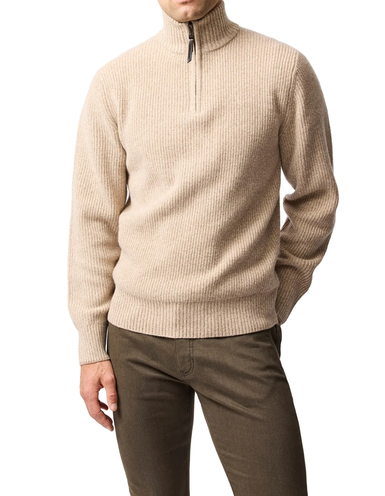 ROBBIES ROAD KNIT - FLAX