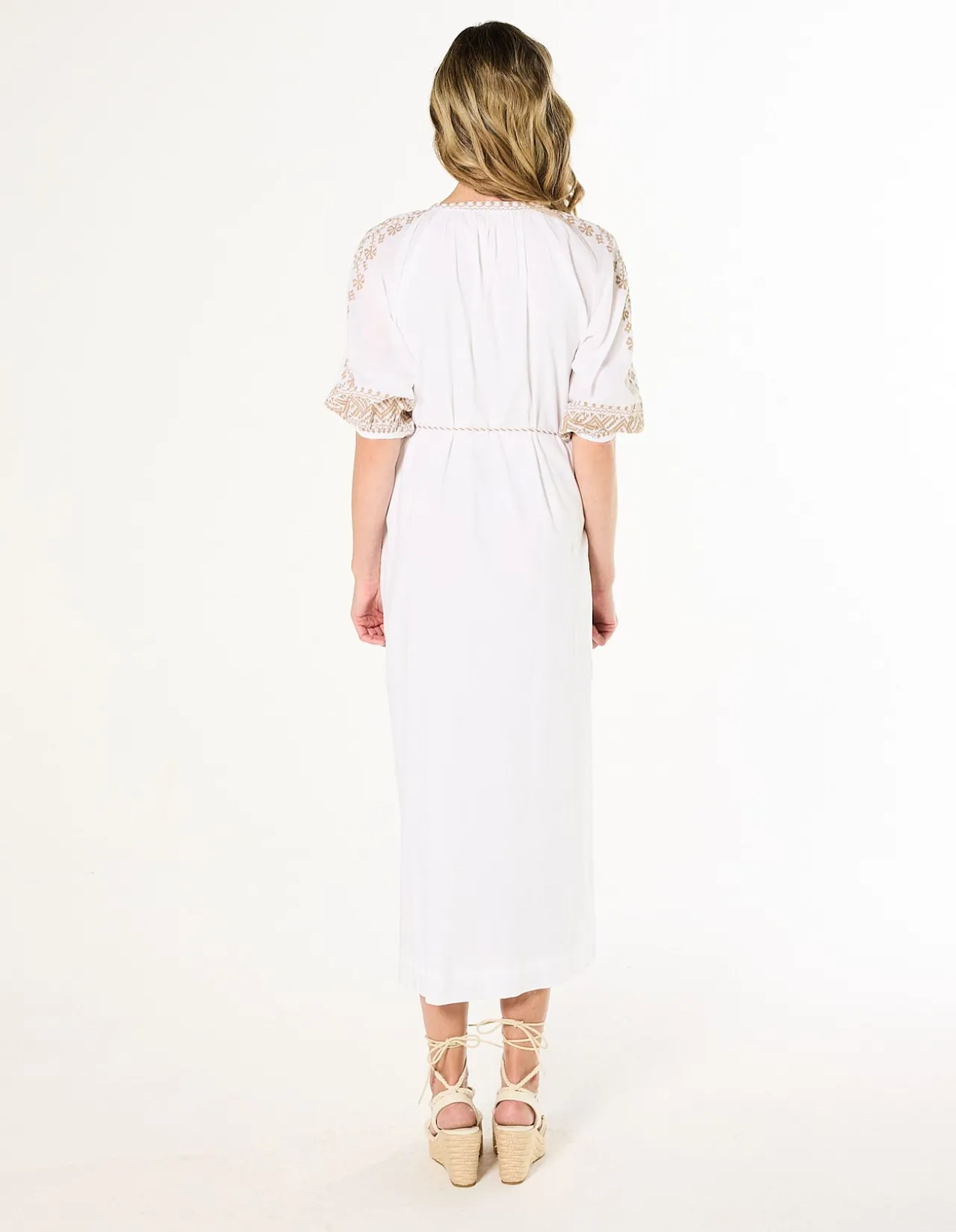 Robin Embroidered Dress