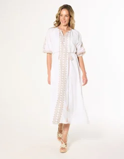 Robin Embroidered Dress