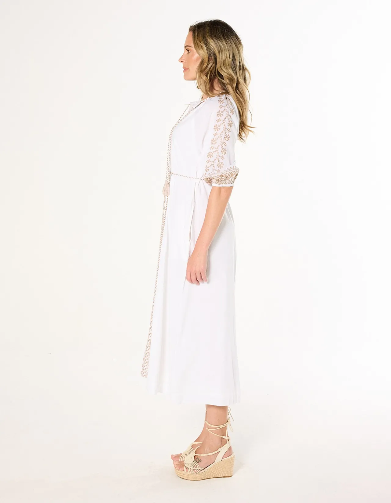 Robin Embroidered Dress