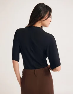 ROSIE STRETCH JERSEY TOP