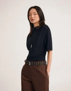 ROSIE STRETCH JERSEY TOP