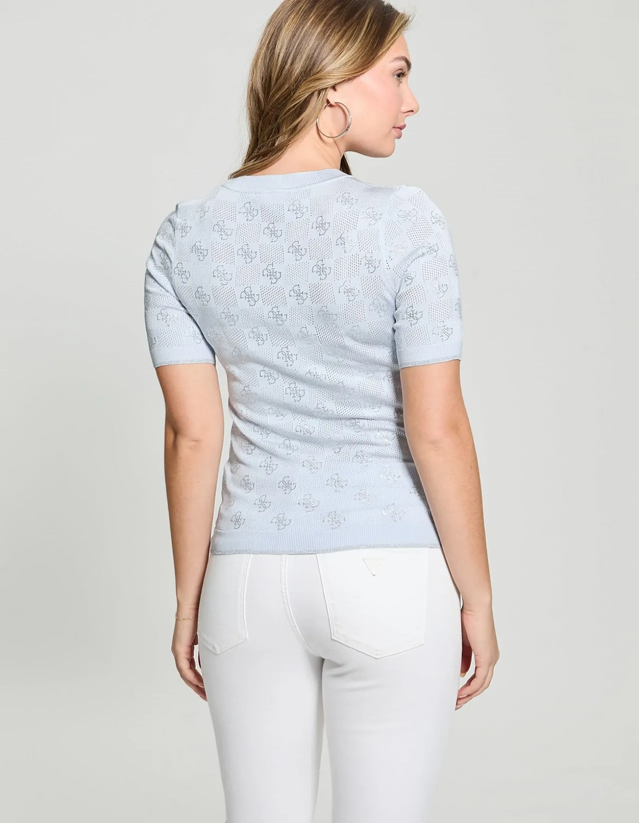 Rosie 4G Rn Short Sleeve Sweater
