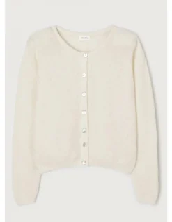 Round Neck Knit Cardigan