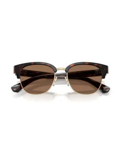 Round DARK HAVANA DARK BROWN Sunglasses