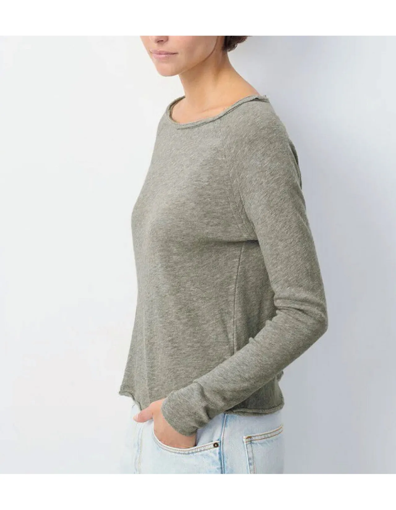Round Neck Long Sleeve T-Shirt