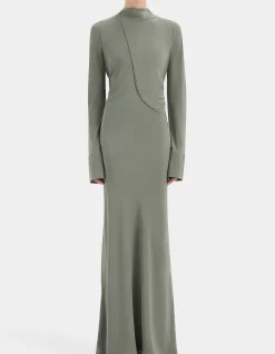 Rousseau Open Back Gown
