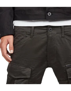 Rovic Zip 3D Regular Tapered Pant Grey