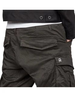 Rovic Zip 3D Regular Tapered Pant Grey
