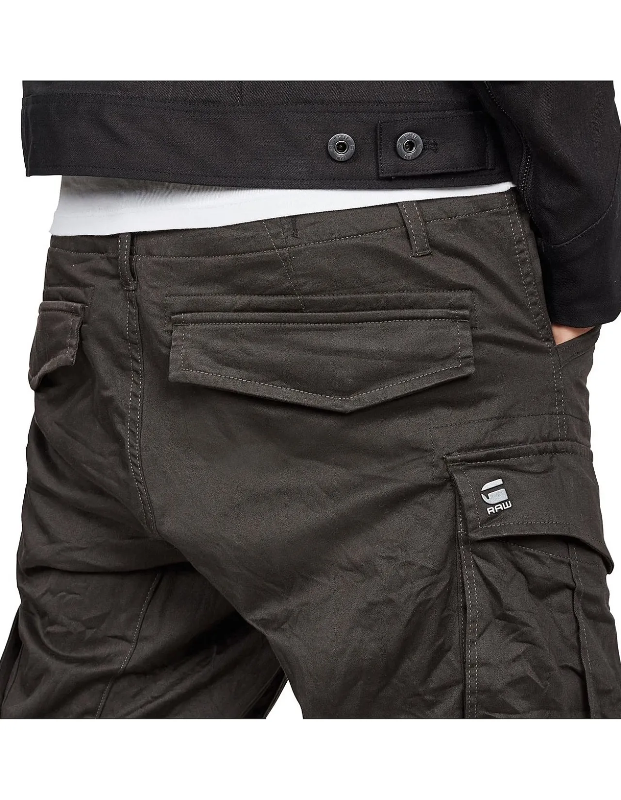 Rovic Zip 3D Regular Tapered Pant Grey
