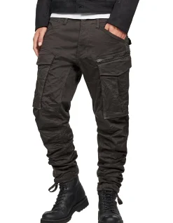 Rovic Zip 3D Regular Tapered Pant Grey
