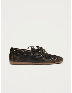 Rowan Brushed Leather Loafers