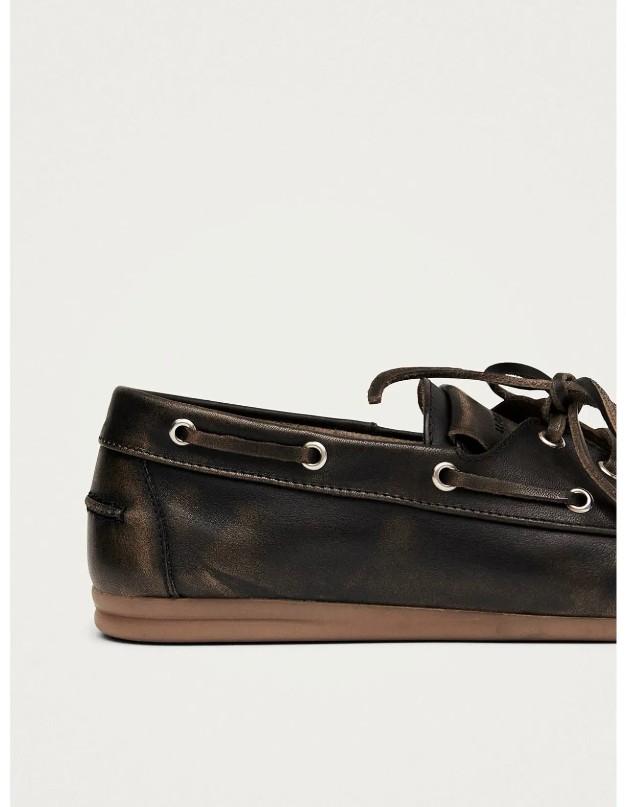Rowan Brushed Leather Loafers