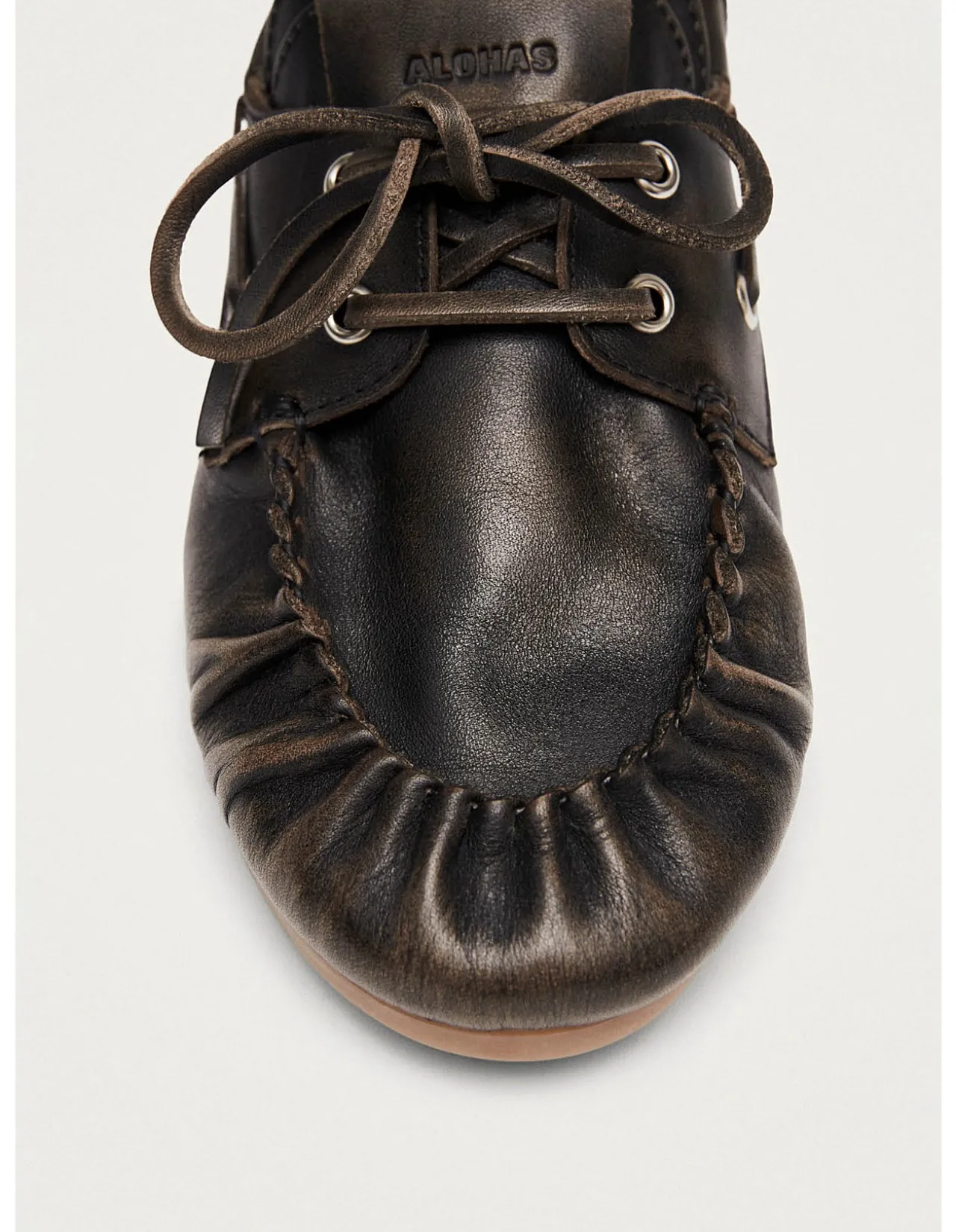 Rowan Brushed Leather Loafers