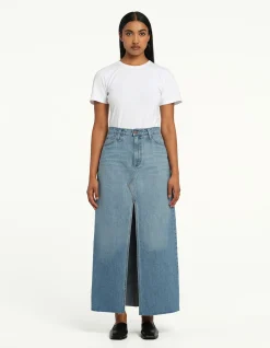 Roxanne Denim Maxi Skirt