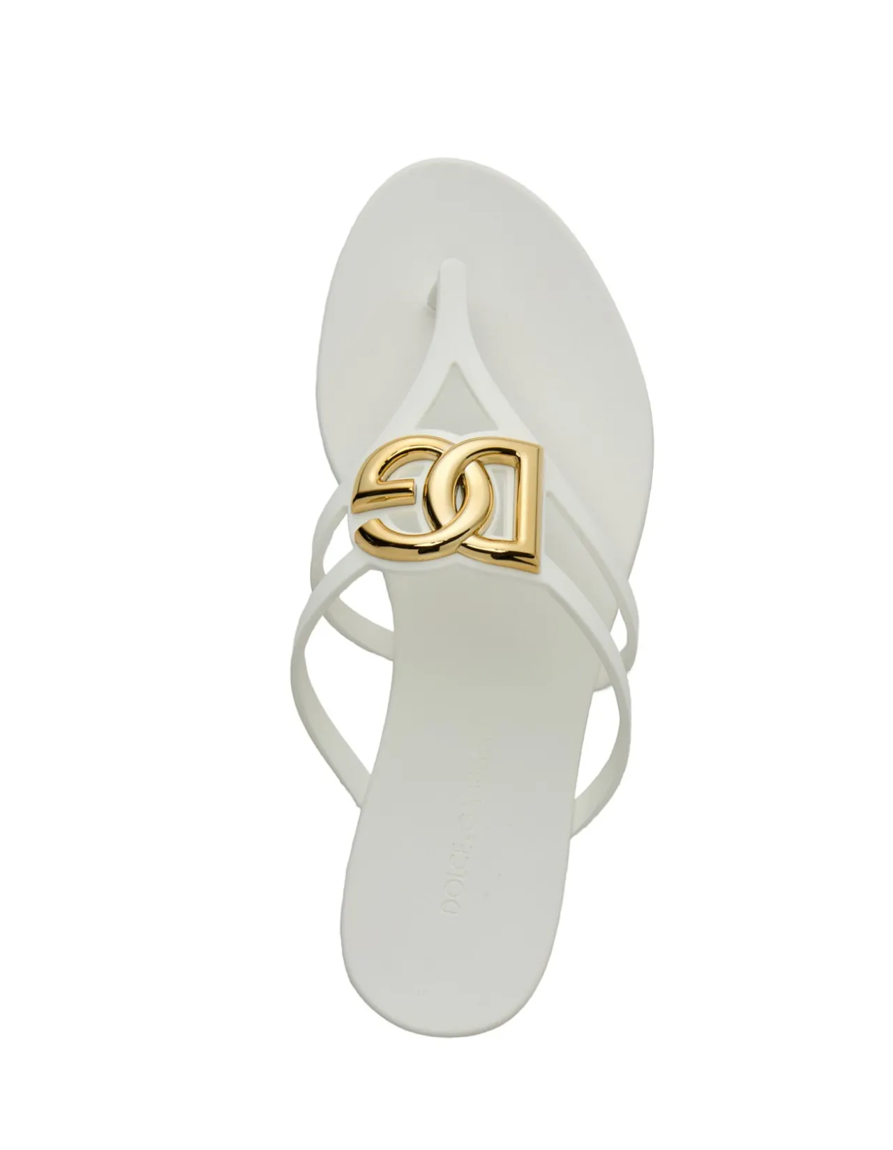 Rubber Logo Thong Beachwear Sandals