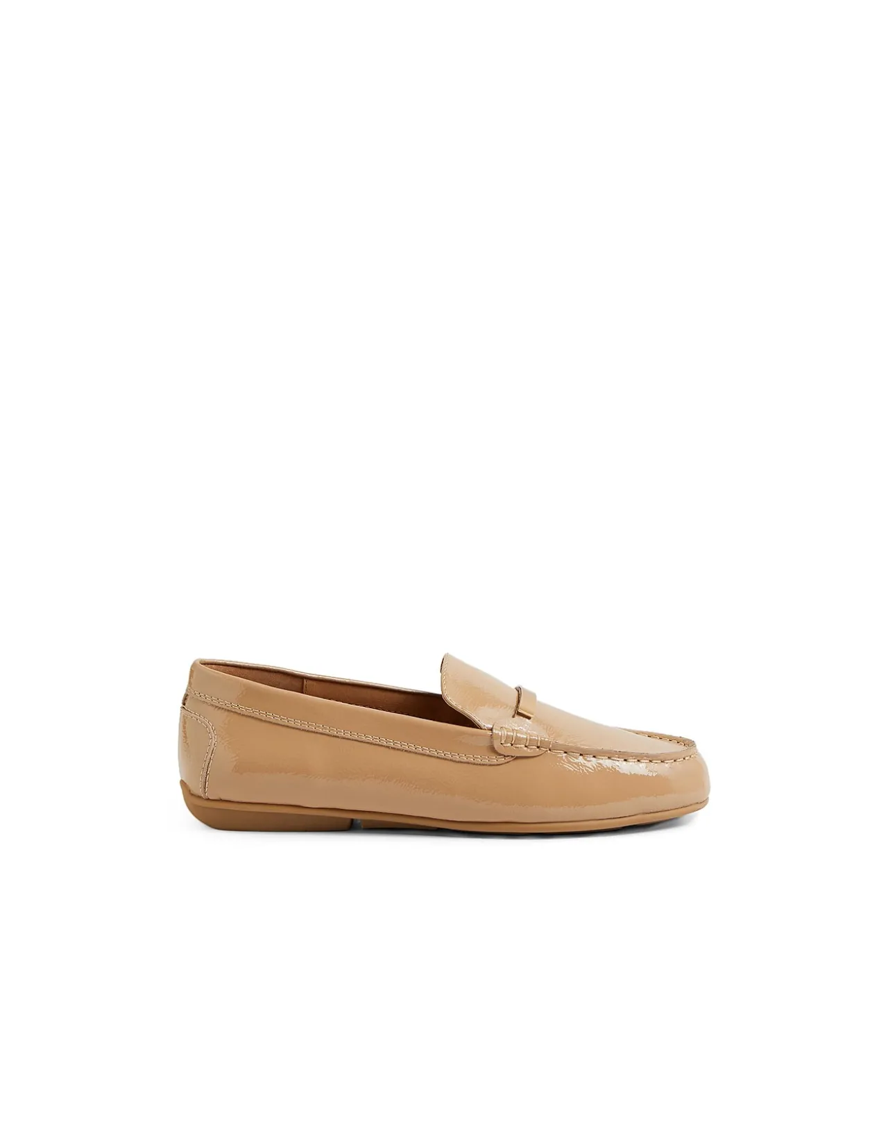 Rube Crinkle Patent Leather Loafers