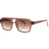 RUNWAY MOCCA SUNGLASSES