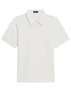 Ryder Quarter-Zip Polo in Relay Jersey