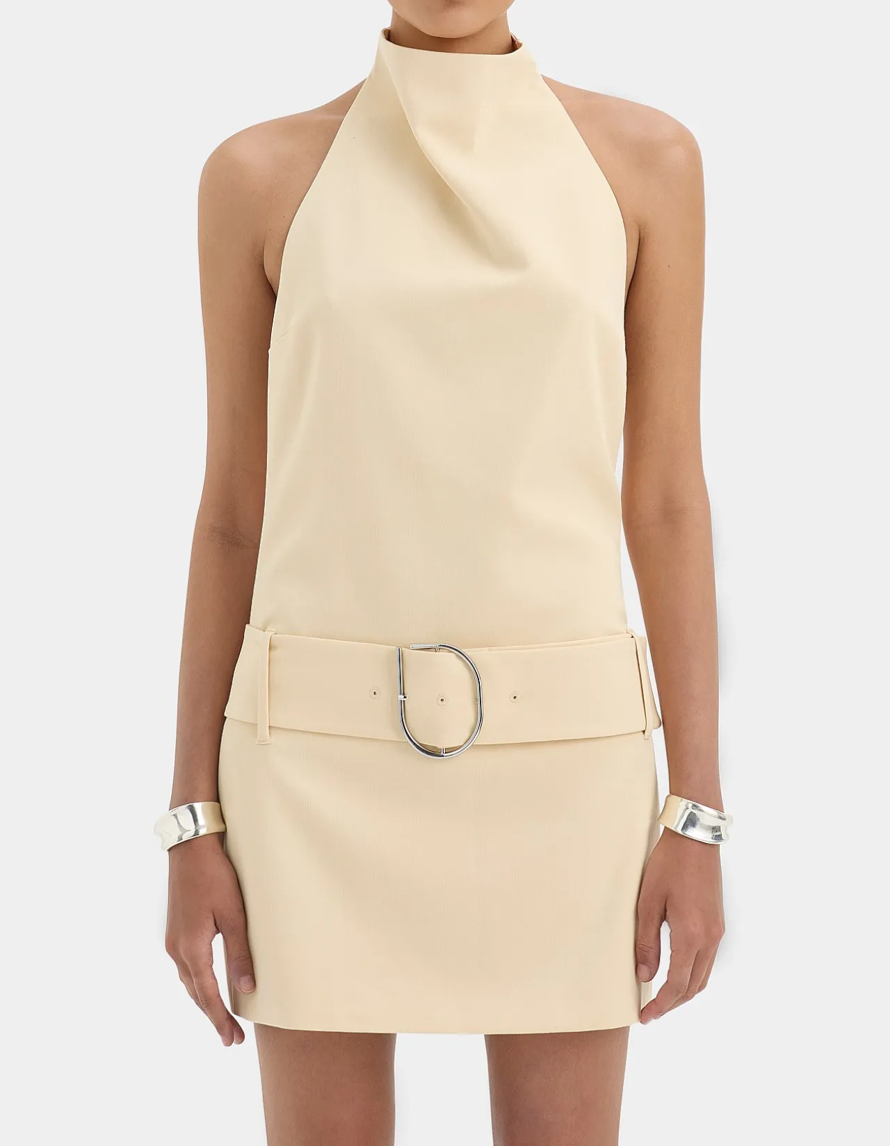 Sabina Belted Mini Dress