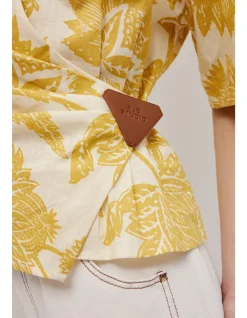 SABLE WRAP SHIRT
