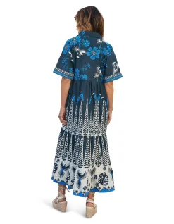 SABRE COLLARED DRESS
