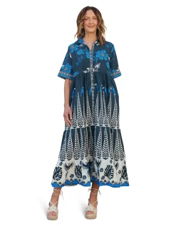 SABRE COLLARED DRESS